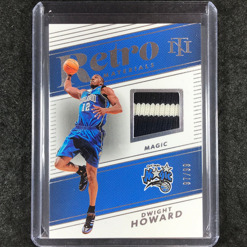 2024-25 National Treasures DWIGHT HOWARD Retro Materials Jersey Relic 97/99