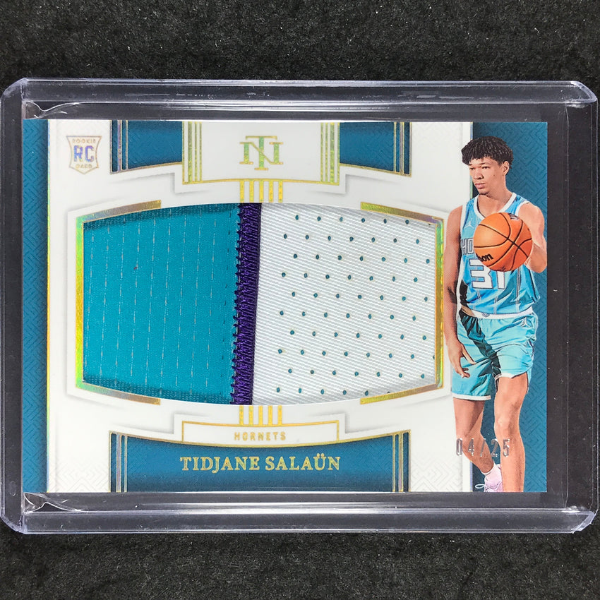2024-25 National Treasures TIDJANE SALAUN Rookie Jumbo Materials Patch 4/25