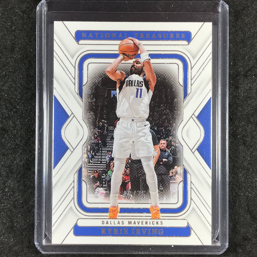 2024-25 National Treasures KYRIE IRVING Base 10/75