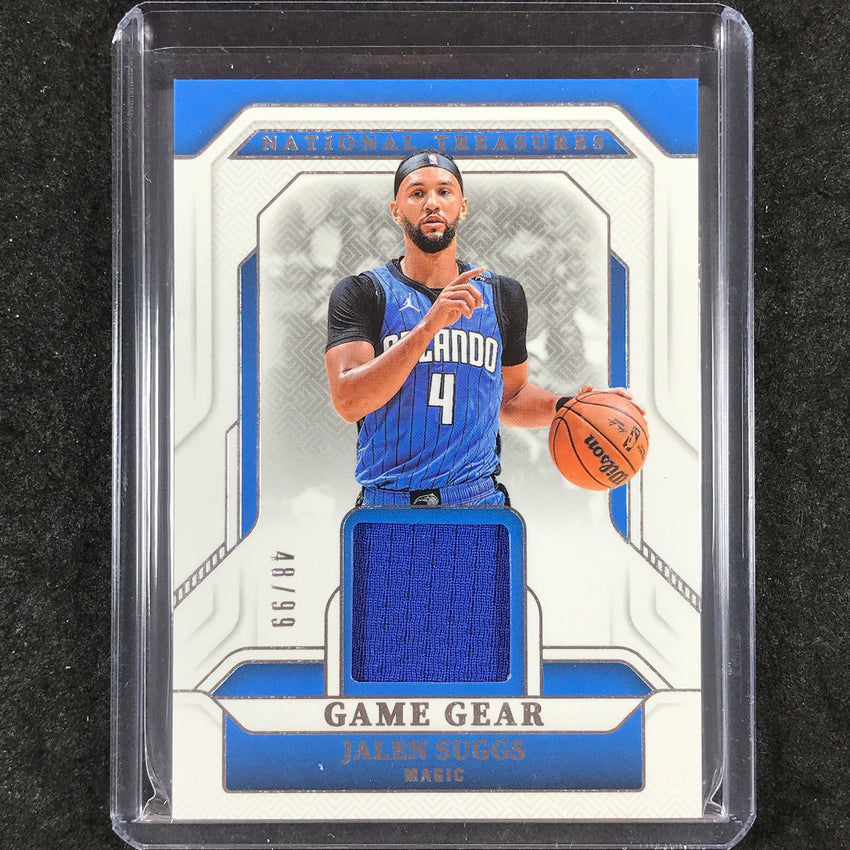 2024-25 National Treasures JALEN SUGGS Game Gear Jersey Relic 48/99