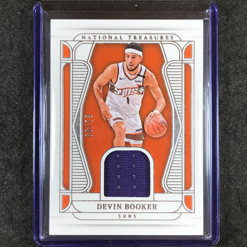 2024-25 National Treasures DEVIN BOOKER Material Treasures Jersey Relic 62/99