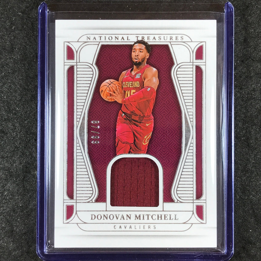 2024-25 National Treasures DONOVAN MITCHELL Material Treasures Jersey 87/99