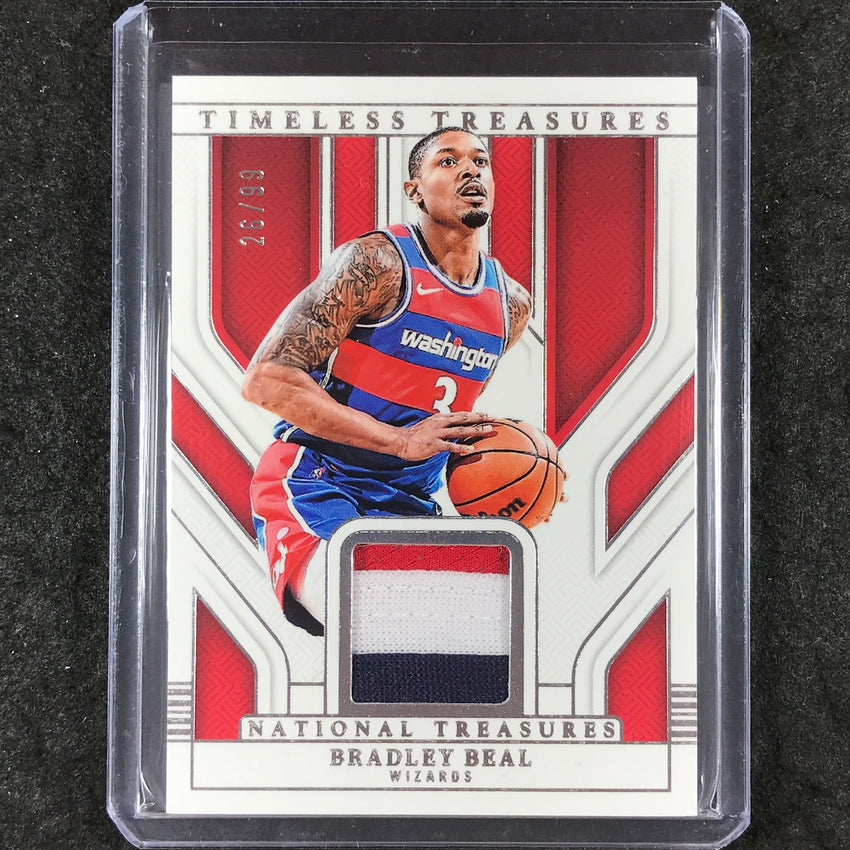 2024-25 National Treasures BRADLEY BEAL Timeless Treasures Patch Relic 26/99