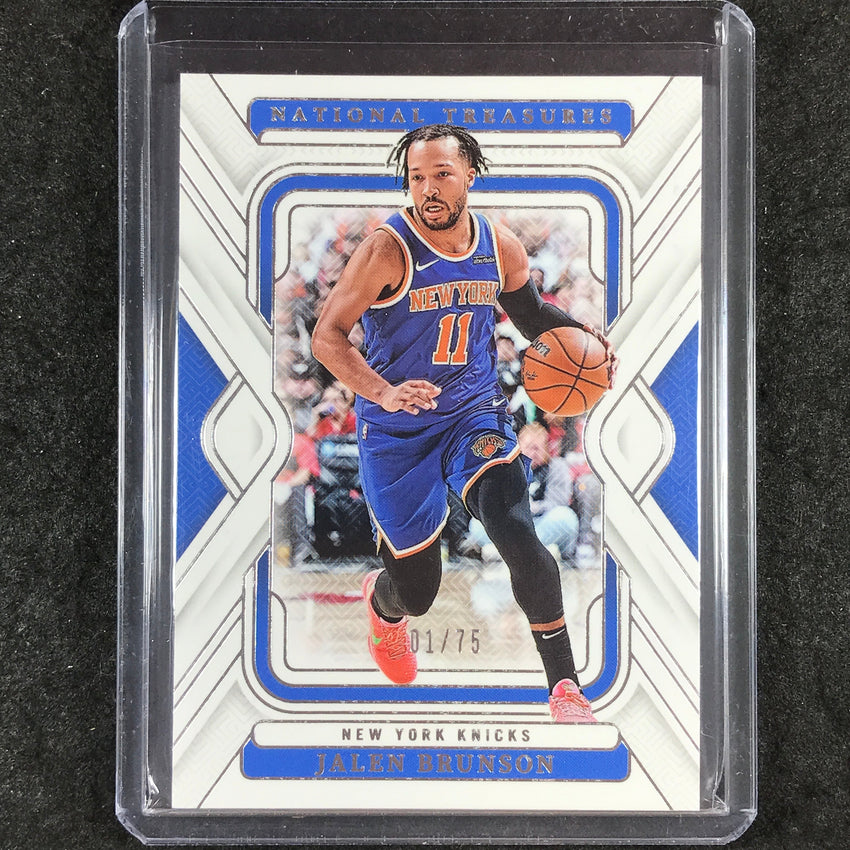 2024-25 National Treasures JALEN BRUNSON Base 1/75