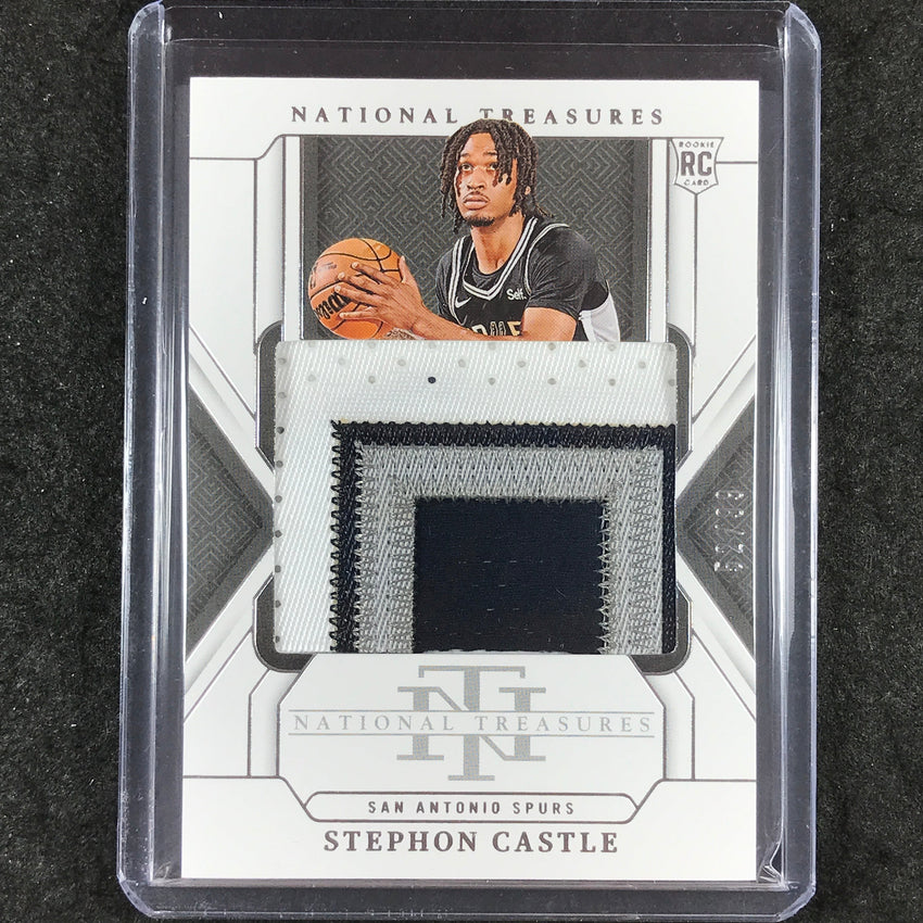 2024-25 National Treasures STEPHON CASTLE Rookie Patch 52/99 #153