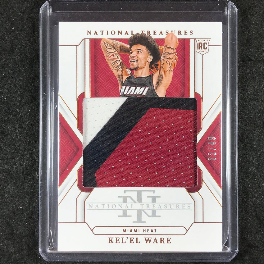2024-25 National Treasures KEL'EL WARE Rookie Patch Bronze 22/49 #158