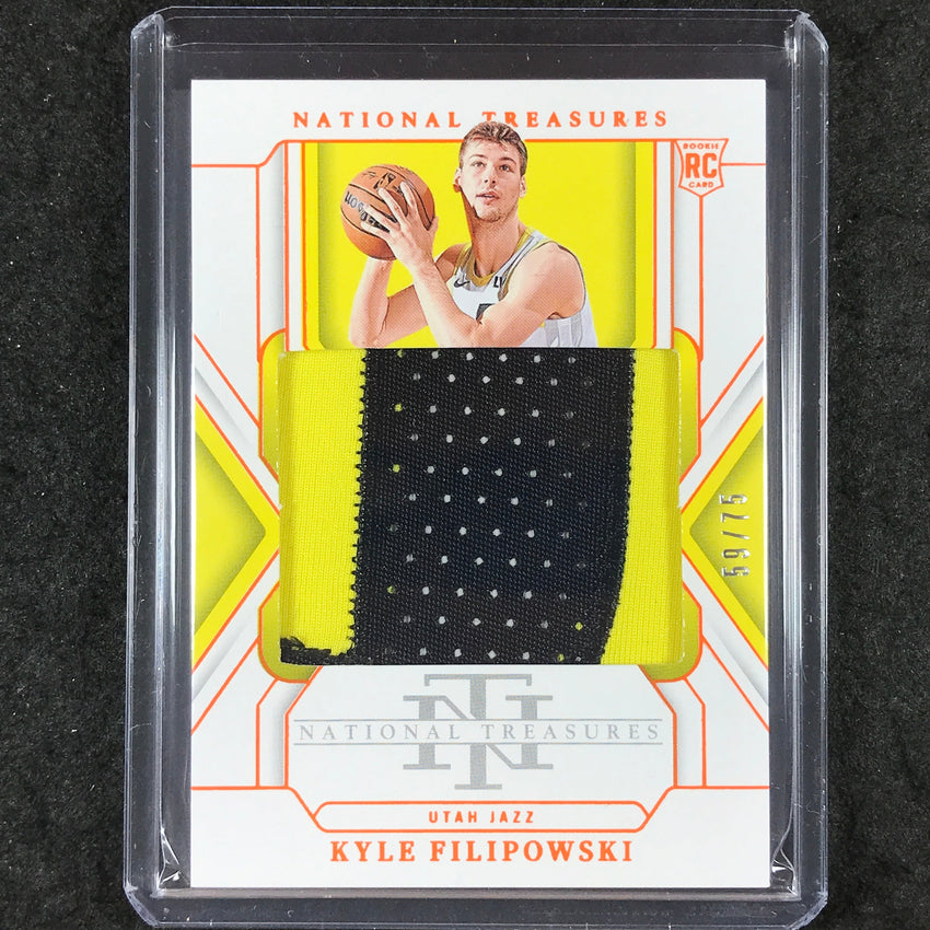 2024-25 National Treasures KYLE FILIPOWSKI Rookie Patch Orange 59/75 #160