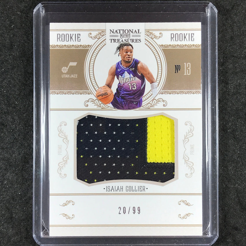 2024-25 National Treasures ISAIAH COLLIER Rookie Patch 2010 20/99 #159