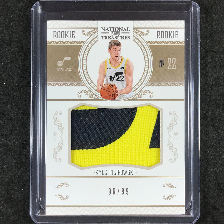 2024-25 National Treasures KYLE FILIPOWSKI Rookie Patch 2010 6/99 #160