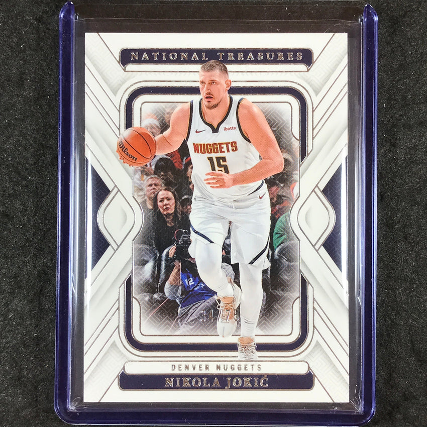 2024-25 National Treasures NIKOLA JOKIC Base 34/75