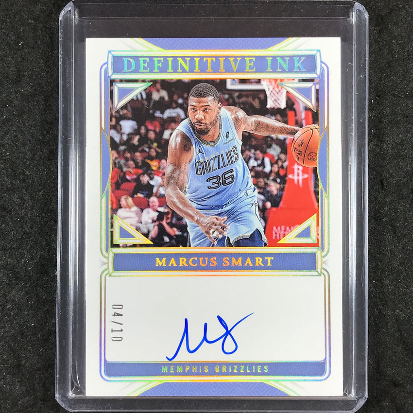 2024-25 National Treasures MARCUS SMART Definitive Ink Auto Prime 4/10