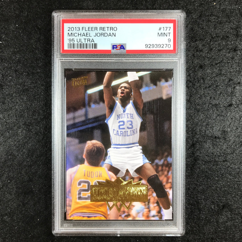 2013 Fleer Retro MICHAEL JORDAN '95 Ultra #177 PSA 9 (270)