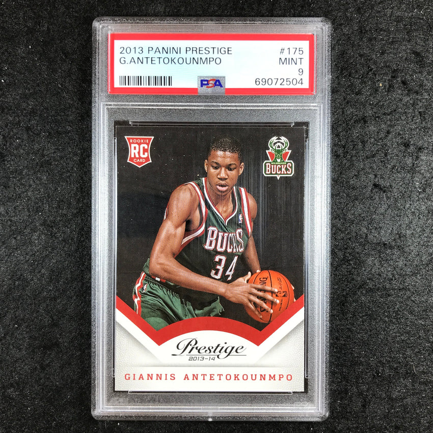2013 Prestige GIANNIS ANTETOKOUNMPO Rookie #175 PSA 9 (504)