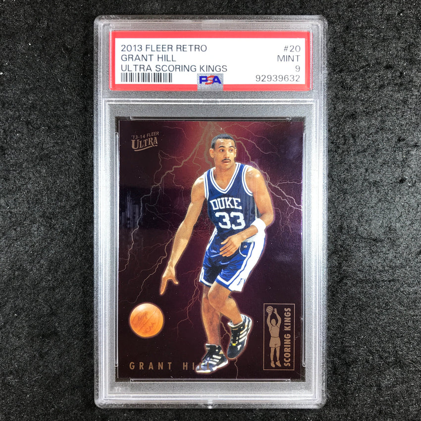 2013 Fleer Retro GRANT HILL Ultra Scoring Kings #20 PSA 9 (632)