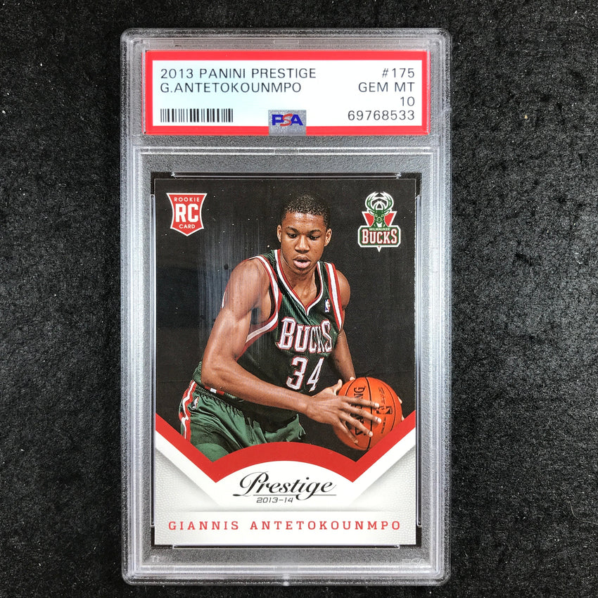2013 Prestige GIANNIS ANTETOKOUNMPO Rookie #175 PSA 10 (533