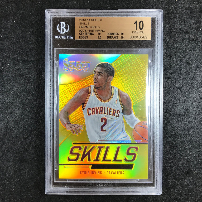 2013-14 Select KYRIE IRVING Skills Prizms Gold 10/10 #29 BGS 10 (429)