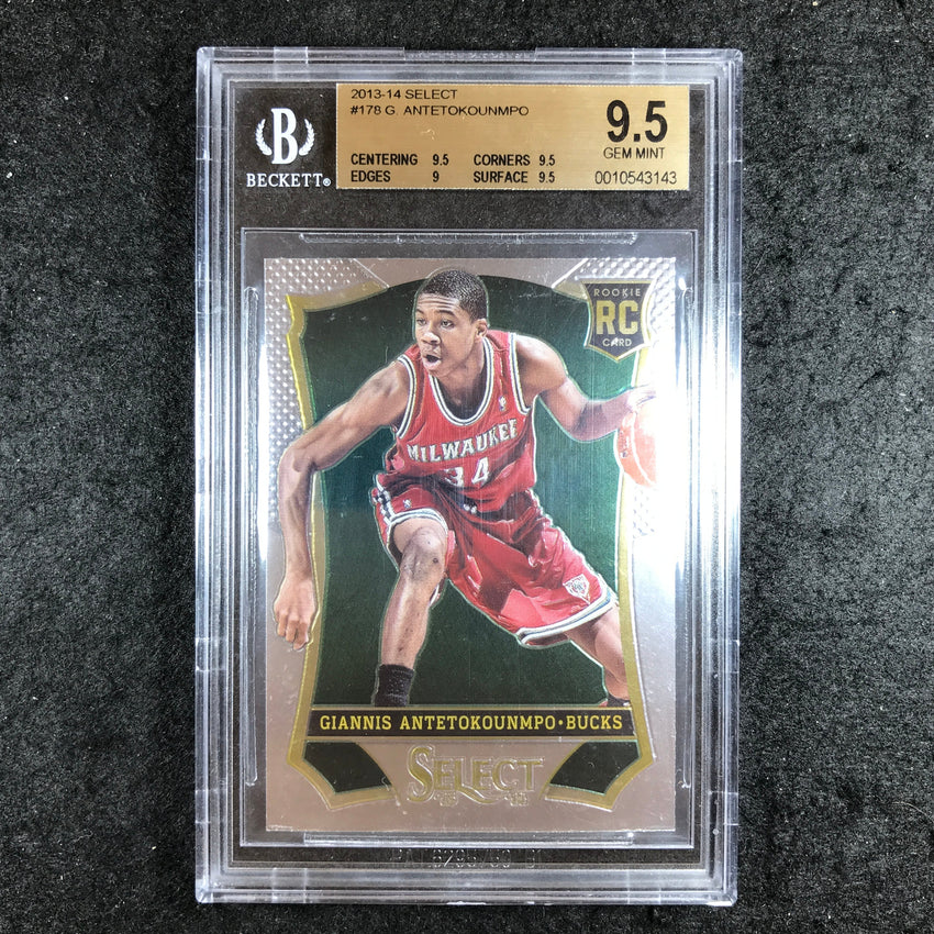 2013-14 Select GIANNIS ANTETOKOUNMPO Rookie #178 BGS 9.5 (143)