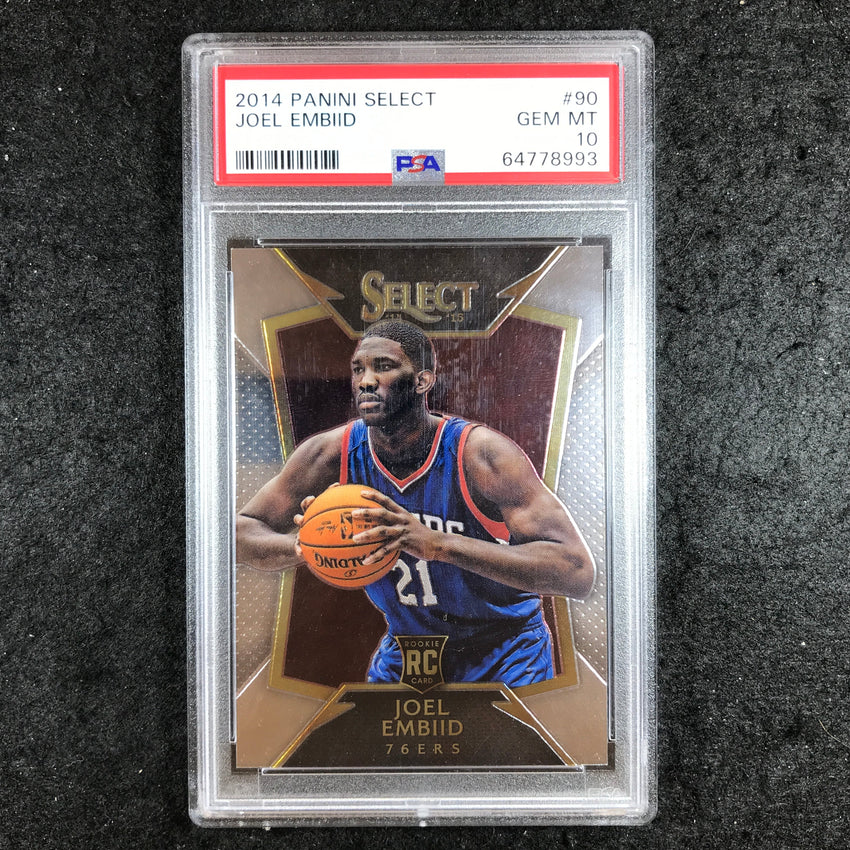 2014 Select JOEL EMBIID Rookie #90 PSA 10 (993)
