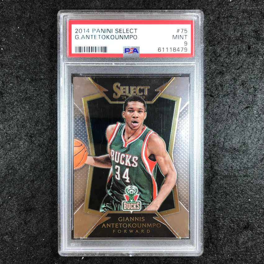 2014 Select GIANNIS ANTETOKOUNMPO #75 PSA 9 (479)