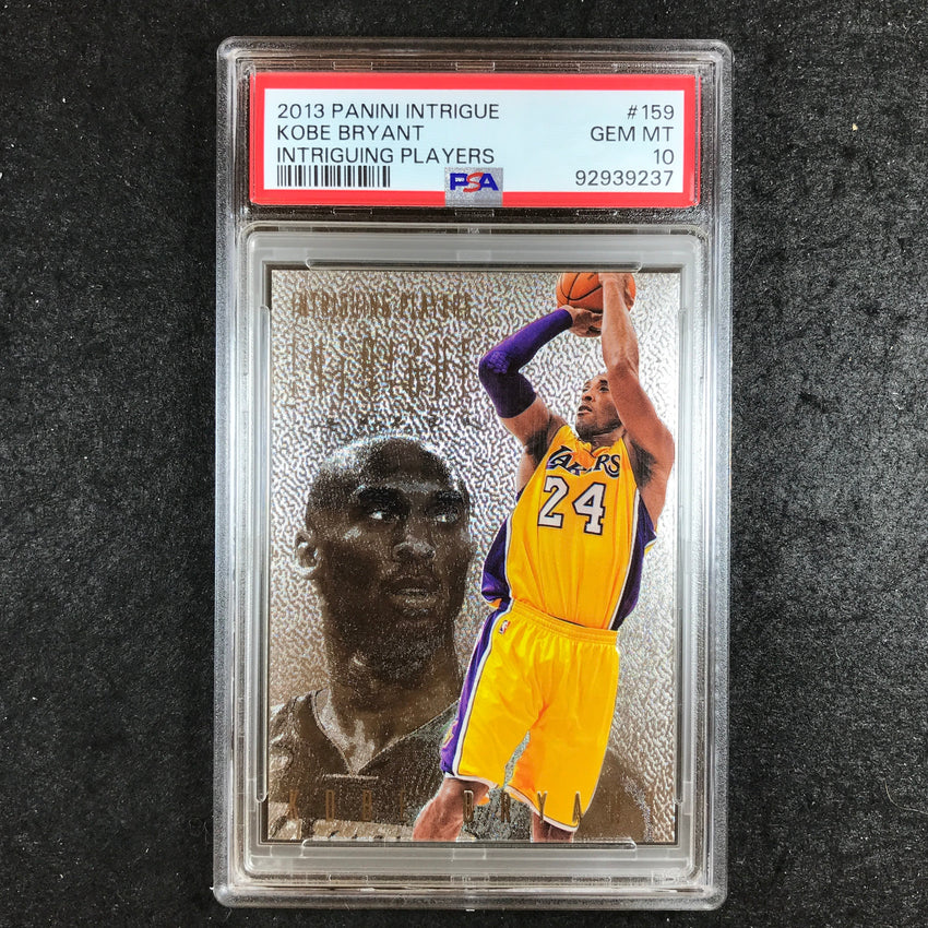 2013 Intrigue KOBE BRYANT Intriguing Players Die-Cut #2 PSA 10 (237)