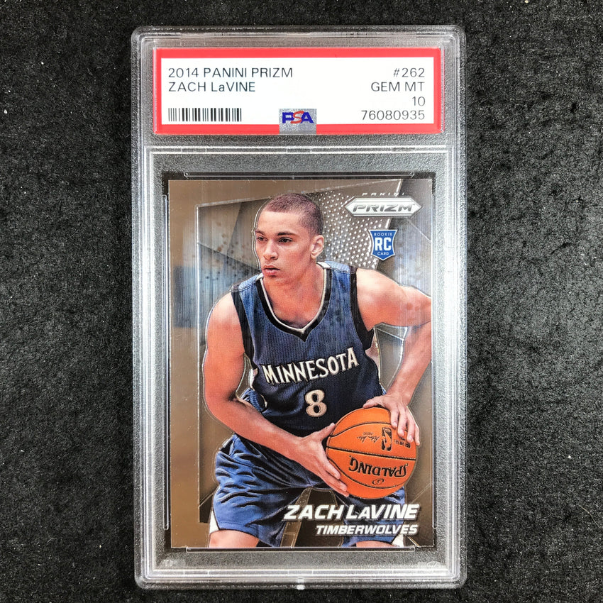 2014 Prizm ZACH LAVINE Rookie #262 PSA 10 (935)