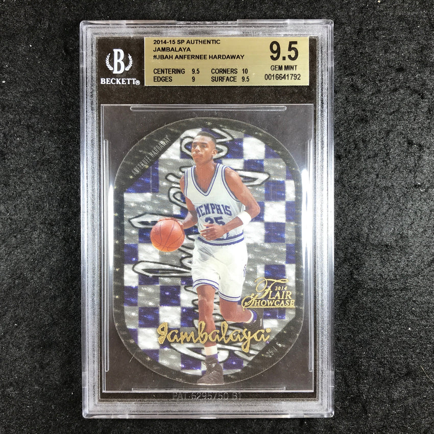 2014-15 SP Authentic ANFERNEE HARDAWAY Jambalaya SSP #JB-AH BGS 9.5 (792)