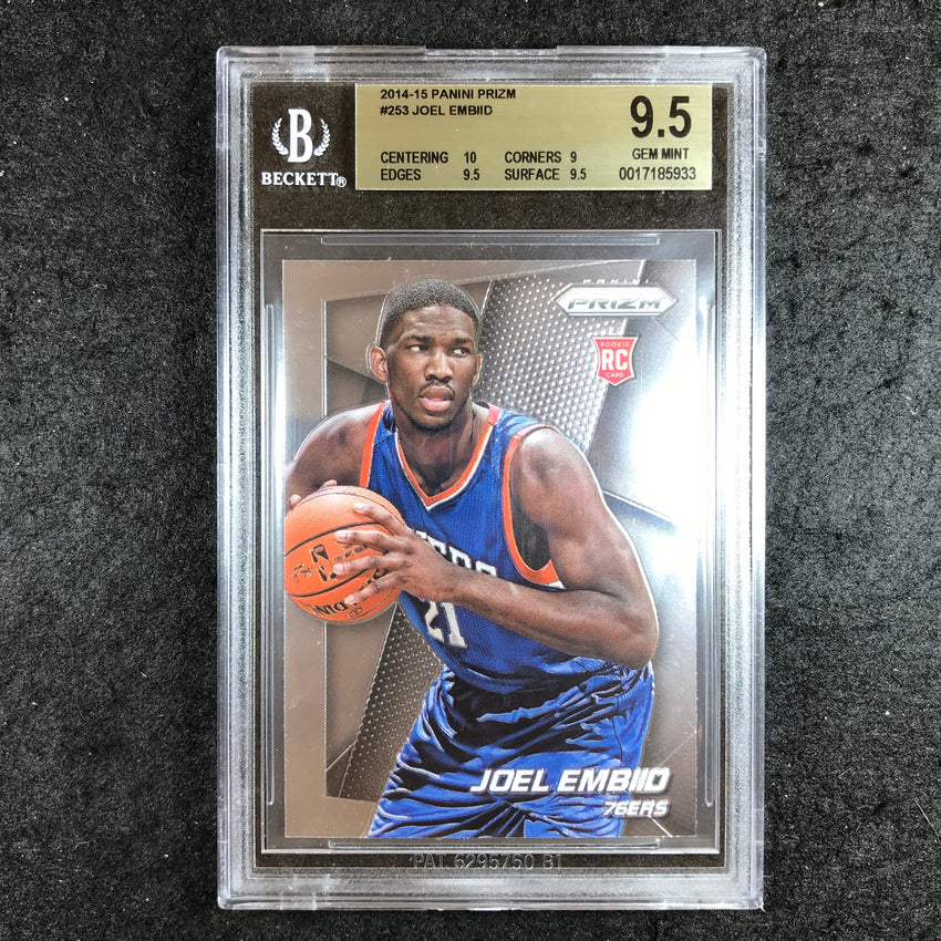 2014-15 Prizm JOEL EMBIID Rookie #253 BGS 9.5 (933)