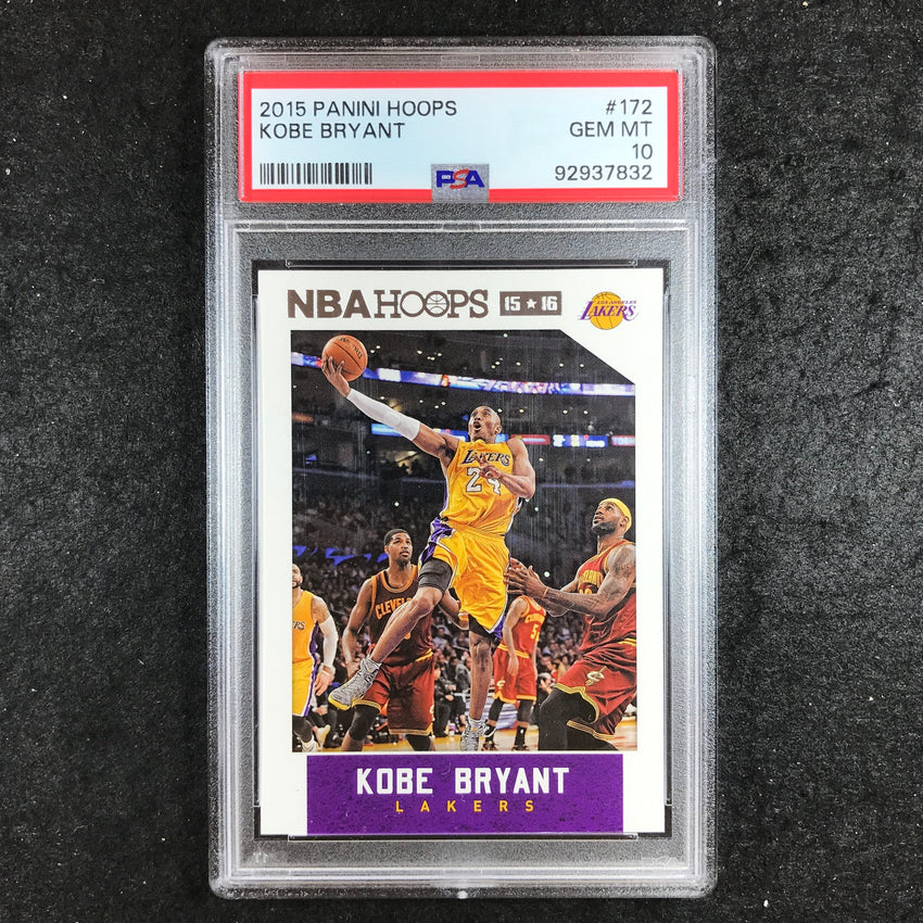 2015 Hoops KOBE BRYANT #172 PSA 10 (832)