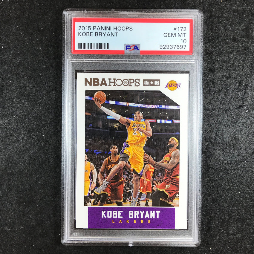 2015 Hoops KOBE BRYANT #172 PSA 10 (697)