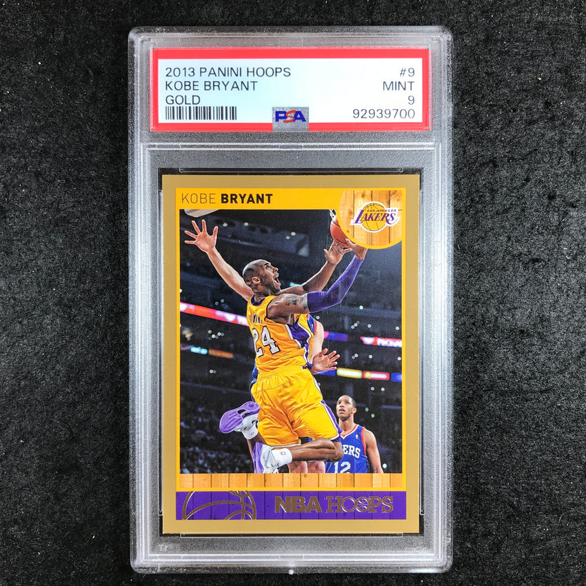 2013 Hoops KOBE BRYANT Gold #9 PSA 9 (700)