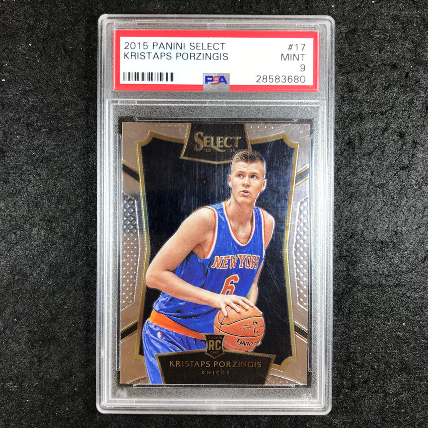 2015 Select KRISTAPS PORZINGIS Rookie #178 PSA 9 (680)