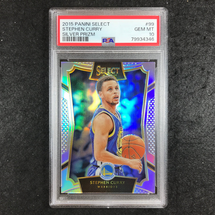 2015 Select STEPHEN CURRY Silver Prizm #99 PSA 10 (346)