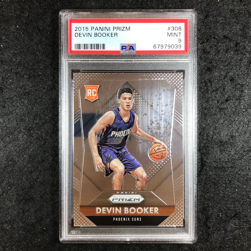 2015 Prizm DEVIN BOOKER Rookie #308 PSA 9 (039)