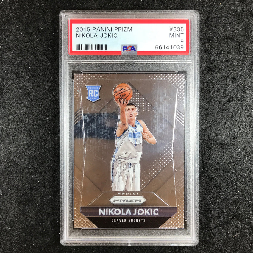 2015 Prizm NIKOLA JOKIC Rookie #335 PSA 9 (039)