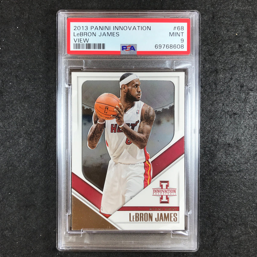 2013 Innovation LEBRON JAMES View 34/199 #68 PSA 9 (608)