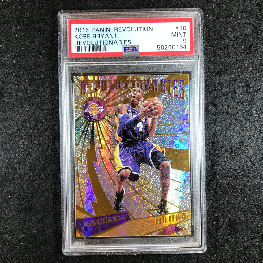 2016 Revolution KOBE BRYANT Revolutionaries #16 PSA 9 (146)