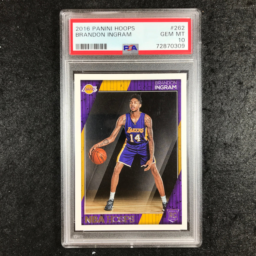 2016 Hoops BRANDON INGRAM Rookie #262 PSA 10 (309)