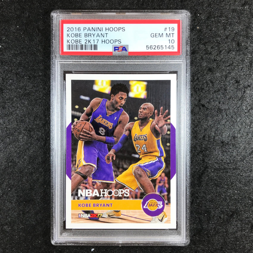 2016 Hoops KOBE BRYANT Kobe 2K17 Hoops #20 PSA 10 (145)