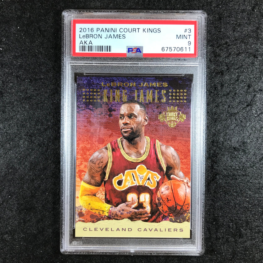2016 Court Kings LEBRON JAMES AKA #3 PSA 9 (611)