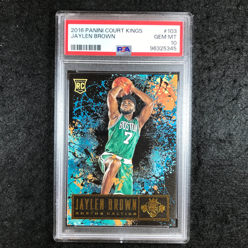 2016 Court Kings JAYLEN BROWN Rookie I #103 PSA 10 (345)