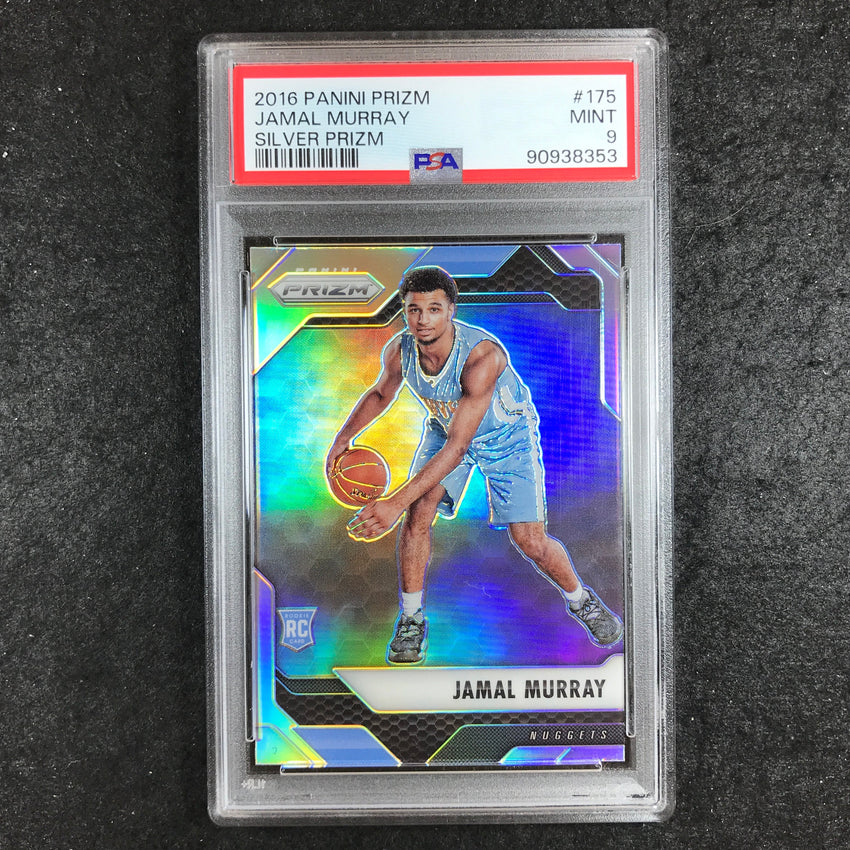2016 Prizm JAMAL MURRAY Rookie Silver Prizm #175 PSA 9 (353)