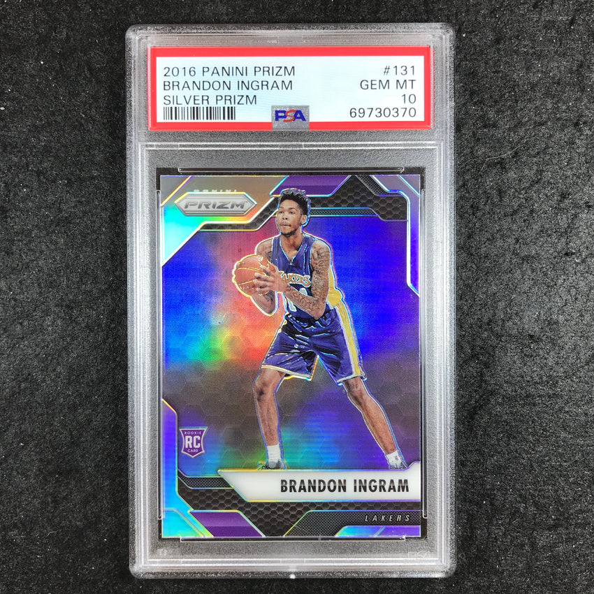 2016 Prizm BRANDON INGRAM Rookie Silver Prizm #131 PSA 10 (370)