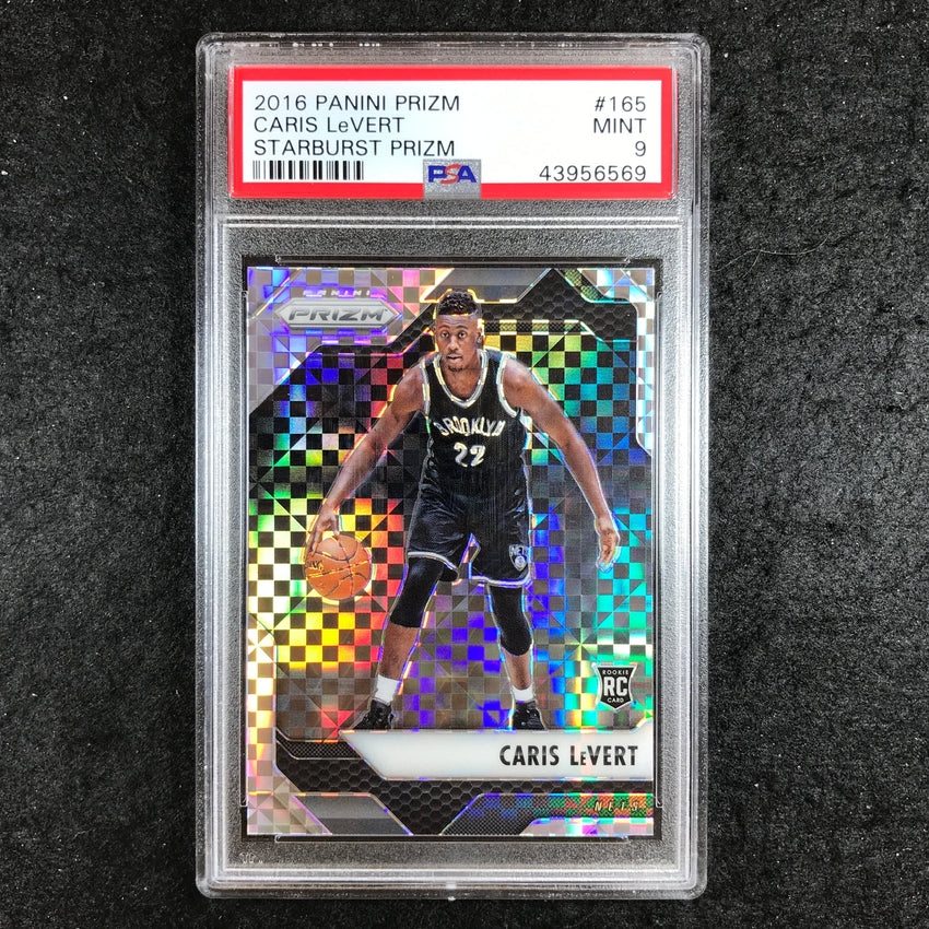 2016 Prizm CARIS LEVERT Rookie Starburst Prizm #165 PSA 9 (569)