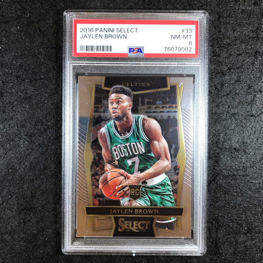 2016 Select JAYLEN BROWN Rookie #335 PSA 8 (082)