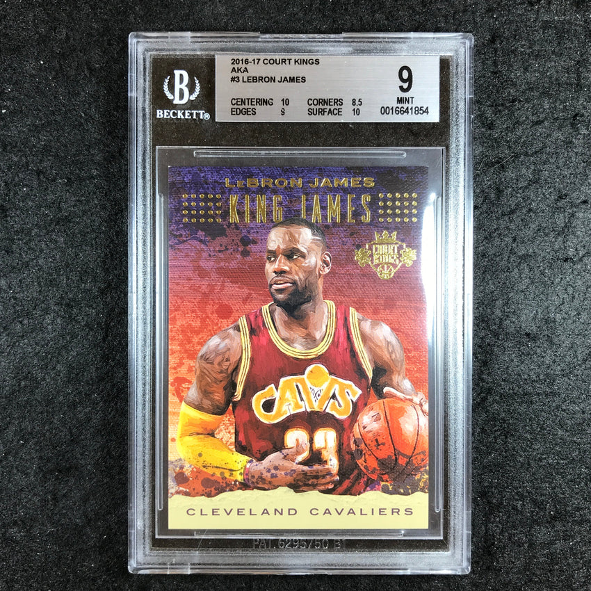 2016-17 Court Kings LEBRON JAMES AKA #3 BGS 9 (854)
