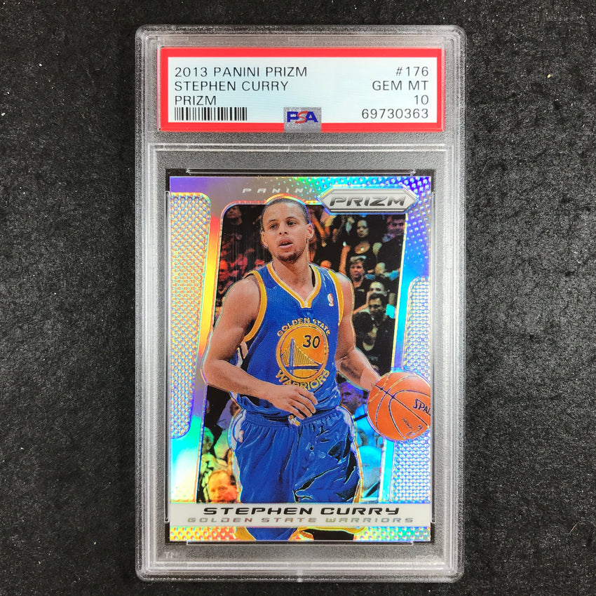 2013 Prizm STEPHEN CURRY Prizm Silver #176 PSA 10 (363)