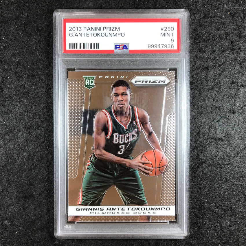 2013 Prizm GIANNIS ANTETOKOUNMPO Rookie #290 PSA 9 (936)