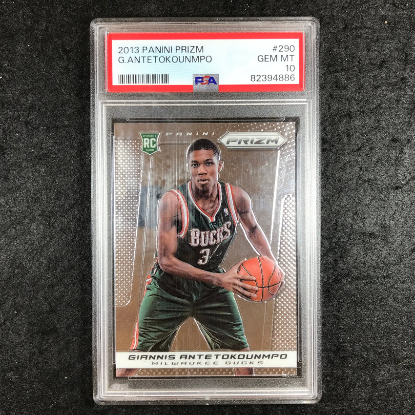 2013 Prizm GIANNIS ANTETOKOUNMPO Rookie #290 PSA 10 (886)