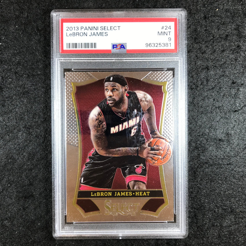 2013 Select LEBRON JAMES #24 PSA 9 (381)