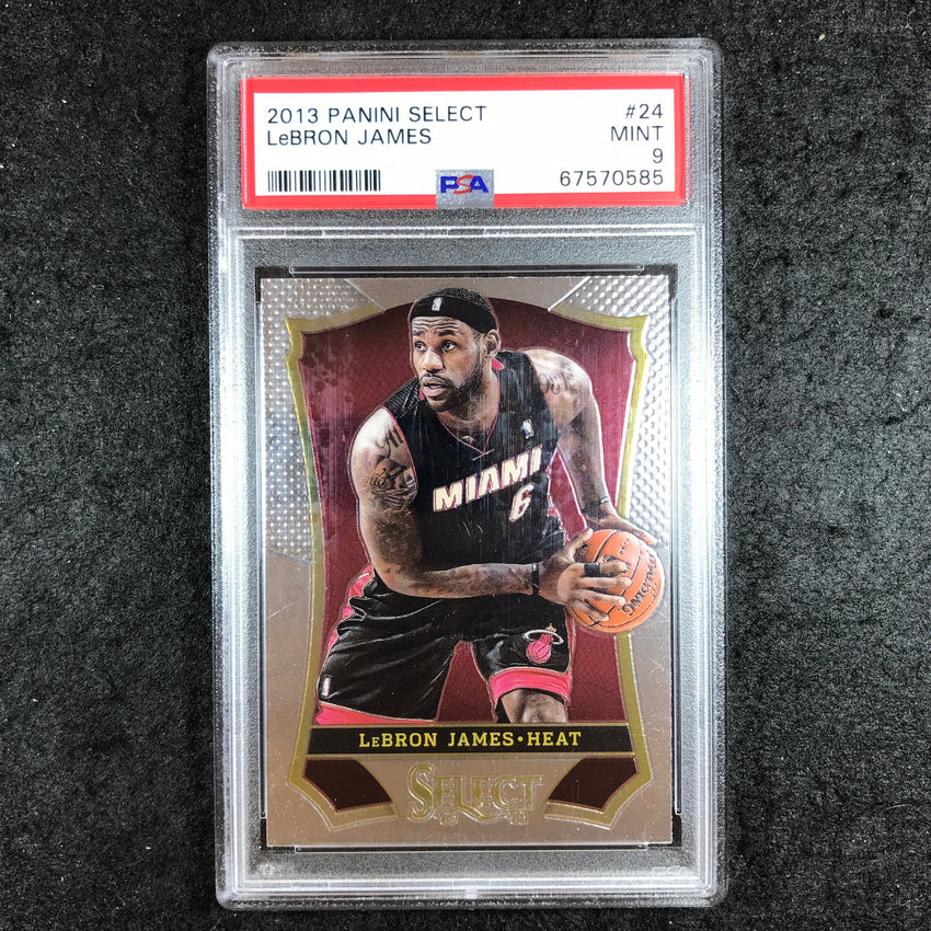 2013 Select LEBRON JAMES #24 PSA 9 (585)